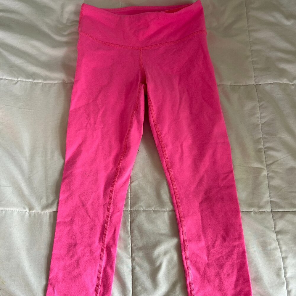 Hot Pink Lululemon leggings